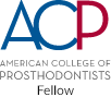 American College of Prosthodontists Fellow logo